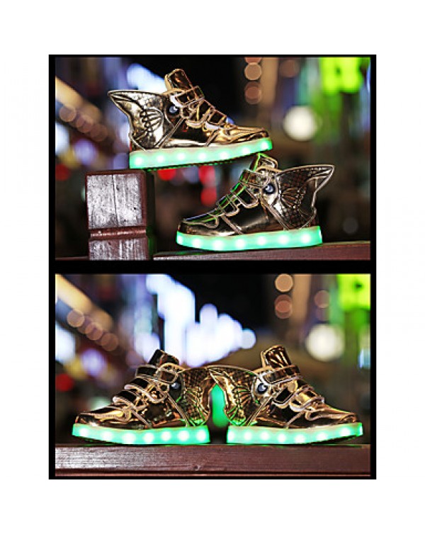 Boy's Boots Spring / Summer / Fall / Winter Comfort PU Outdoor / Athletic / Casual Flat Heel Others LED shoes  