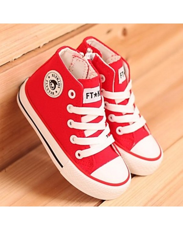 Boy's / Girl's Sneakers Spring / Summer / Fall / Winter Comfort Cotton Casual Black / Blue / Red / White  