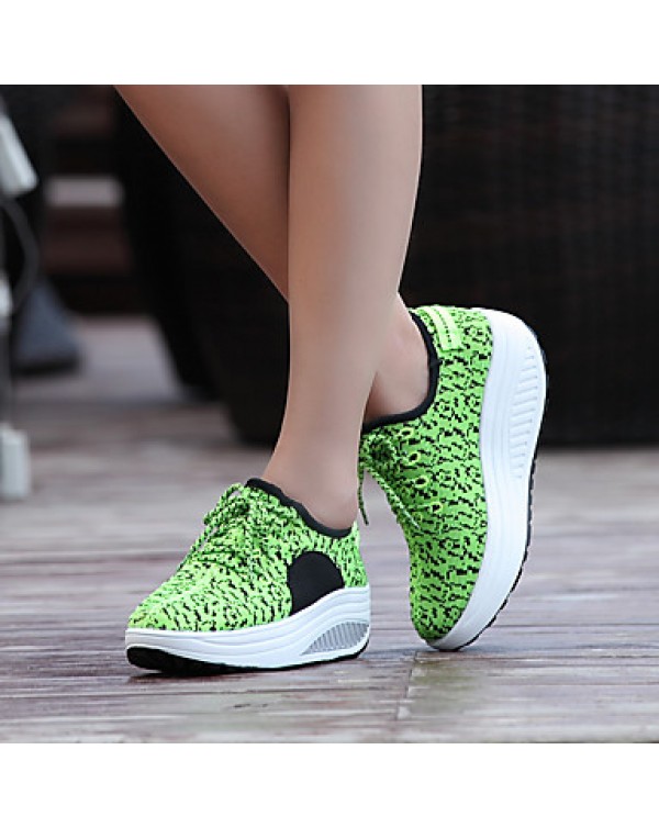 Women's Shoes Tulle Spring / Summer / Fall / Winter Fashion Boots /Sneakers Outdoor / Athletic / Casual PlatformGore