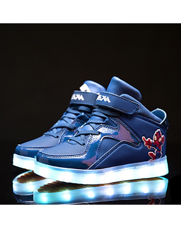 LED Shose Boys' Shoes Casual Fashion Sneakers Black / Blue / Red / White  