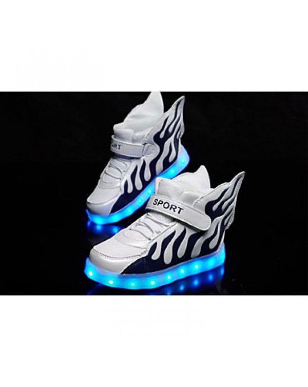 LED Shoes/Boy's Flats Spring / Fall / Winter Flats Outdoor / Party & Evening / Casual Flat Heel LED/ Red / White  