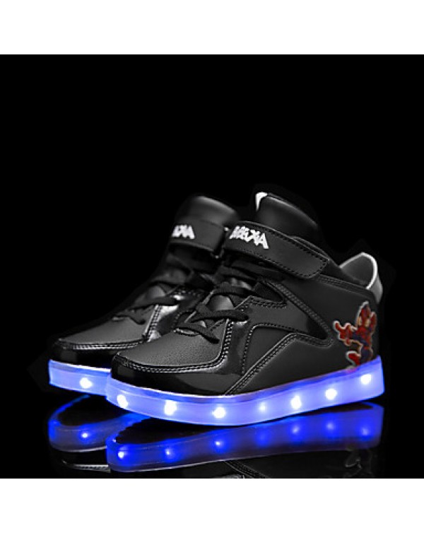 LED Shose Boys' Shoes Casual Fashion Sneakers Black / Blue / Red / White  