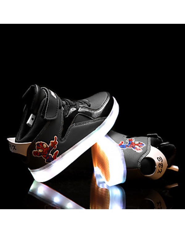 LED Shose Boys' Shoes Casual Fashion Sneakers Black / Blue / Red / White  