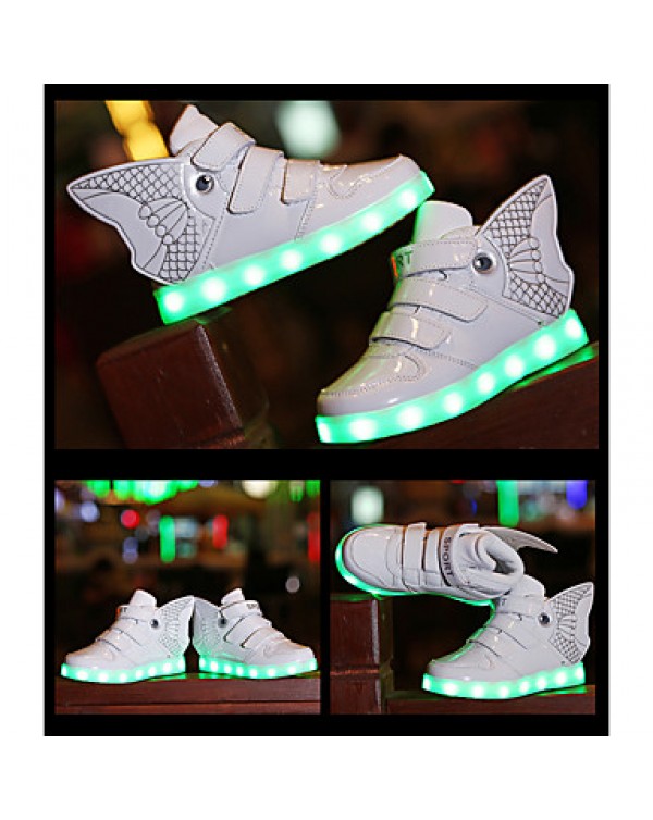 Boy's Boots Spring / Summer / Fall / Winter Comfort PU Outdoor / Athletic / Casual Flat Heel Others LED shoes  