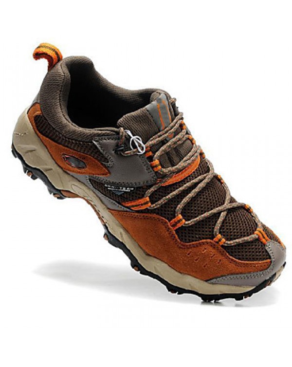 Women's Shoes Tulle Spring / Summer / Fall / Winter Comfort Athletic Shoes Lace-up Orange Hiking