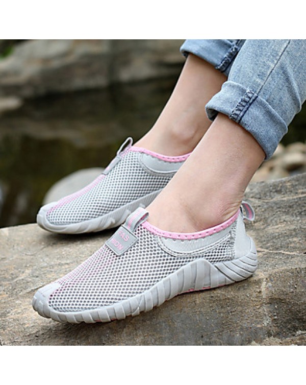 Women's Shoes EU35-EU40 Casual/Travel/Outdoor Fashion Tulle Leather Sport Casual Sneakers