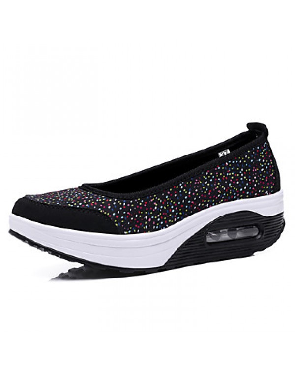 Women's Shoes Fabric Spring / Summer / Fall / Winter Wedges / Roller Skate Shoes / Creepers / Comfort /