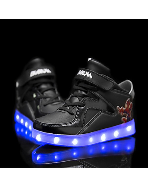 LED Shose Boys' Shoes Casual Fashion Sneakers Black / Blue / Red / White  