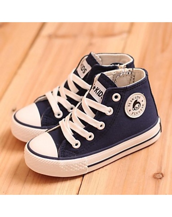 Boy's / Girl's Sneakers Spring / Summer / Fall / Winter Comfort Cotton Casual Black / Blue / Red / White  