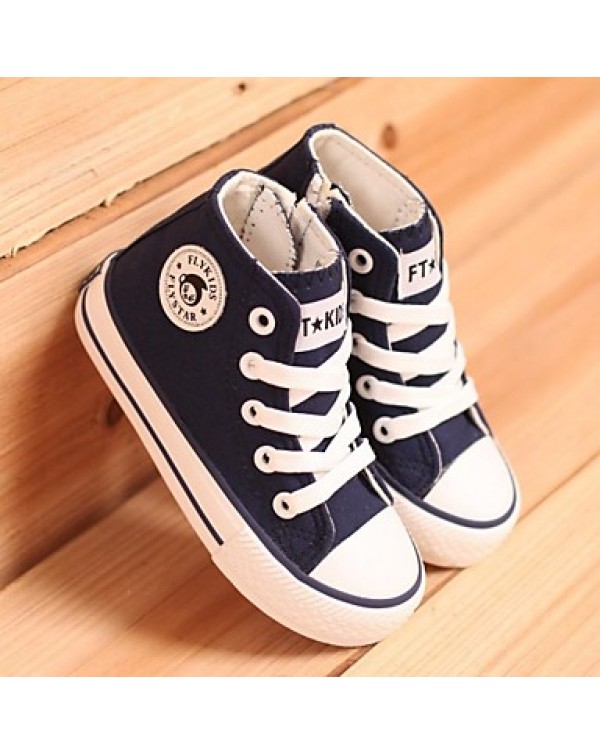 Boy's / Girl's Sneakers Spring / Summer / Fall / Winter Comfort Cotton Casual Black / Blue / Red / White  